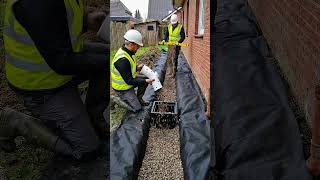 Muddy Disaster to Luxury Garden Water Flow Design