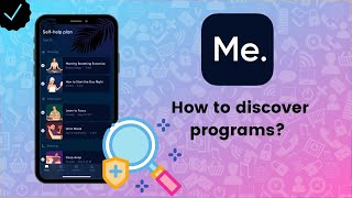 How to discover programs on BetterMe: Mental Health? screenshot 2