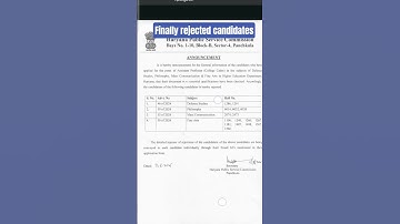 HPSC Assistant Professor rejected candidates list #hpsc #shorts #learnhistorywithneha