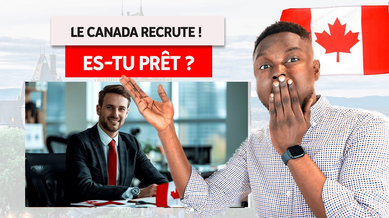 IMMIGRER GRATUITEMENT AU CANADA 🇨🇦 EN 2025 AVEC UN PERMIS DE TRAVAIL ...