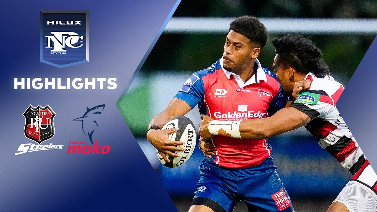 HIGHLIGHTS | Counties Manukau vs Tasman | Hilux NPC | Round 3 | Sky Sport NZ