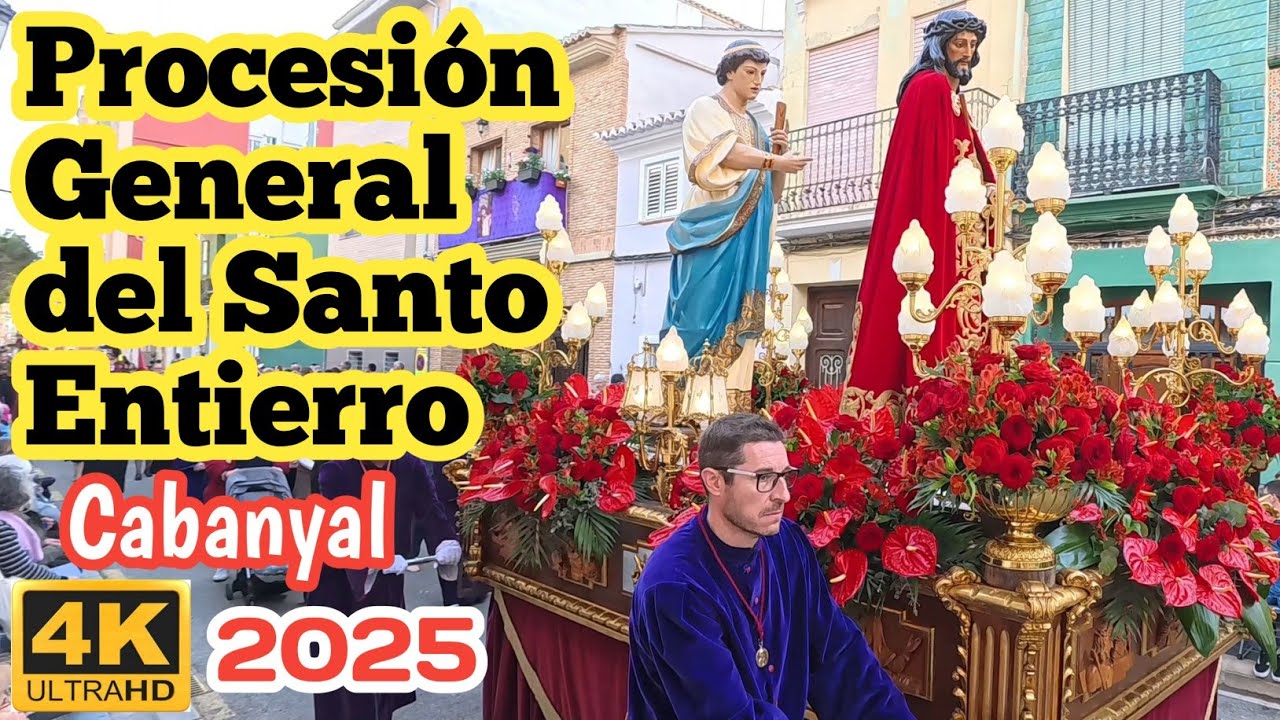 Procesión General del Santo Entierro 2025 cabanyal valencia, 