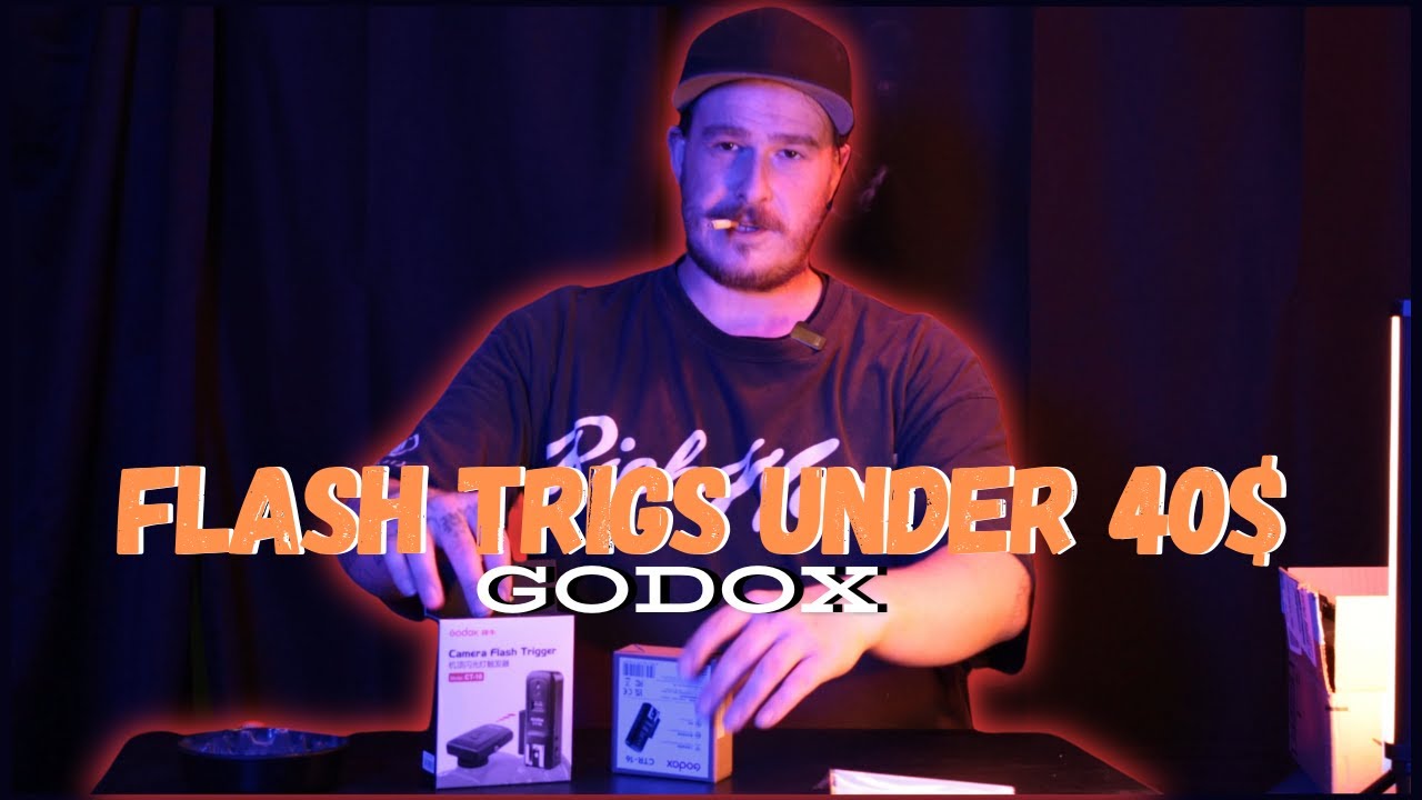 Godox Flash Triggers Less than 40$ Unboxing and testing