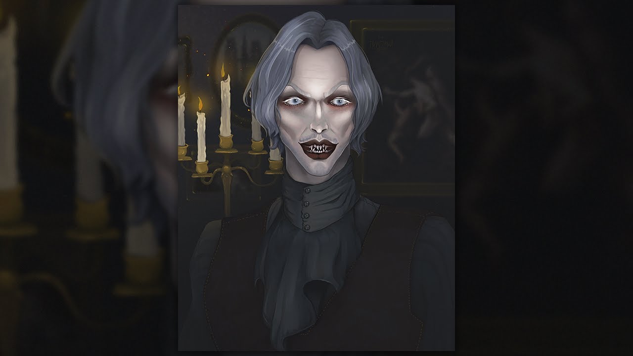 Vampire [speedpaint] - YouTube