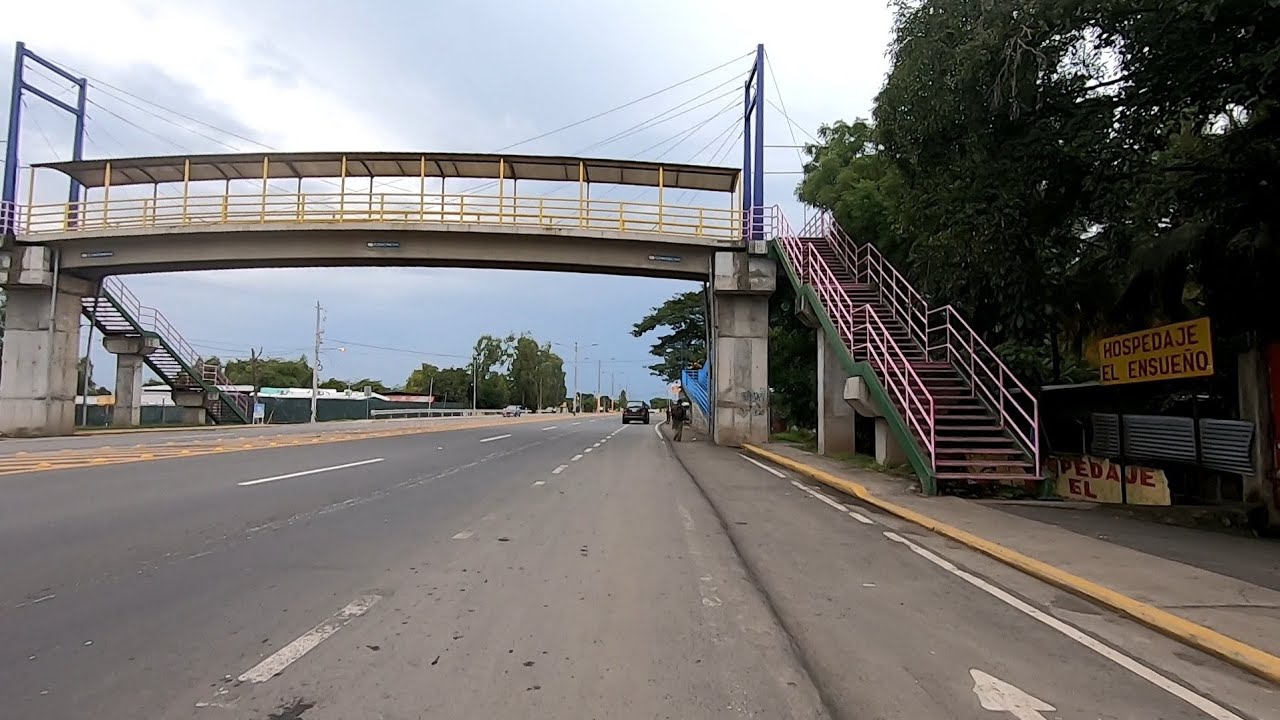 Los puentes peatonales en Nicaragua YouTube