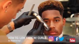 How To: MASTER The LOW FADE With Curls