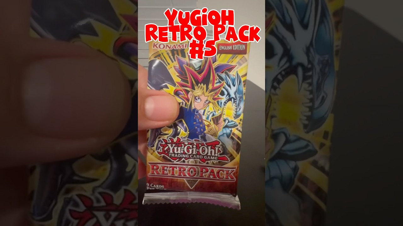 I was finally able to buy Yugioh retro pack opening 