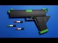 |DIY| How To Make a Paper Radiation Gun That shoots paper bullets- Toy weapons-By Dr.Origami