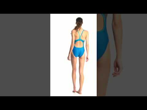 Speedo Women S Relaunch Splice Flyback One Piece Swimsuit SwimOutlet Com 