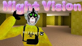 Big Scary Backrooms But With Night Vision