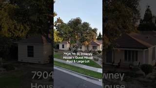 FOR SALE: House + Guest House & Pool on a Large Lot in Orange Estates (Downey, CA)