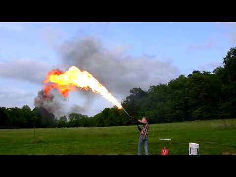 How To Make DIY Flamethrower Pressure Washer