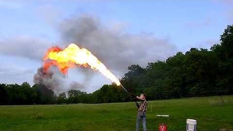 How To Make DIY Flamethrower Pressure Washer