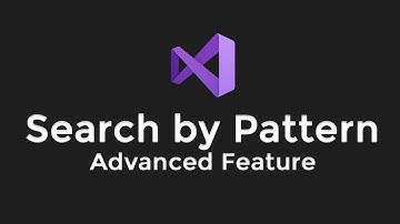 Visual Studio Tip #6 - How to Search by a Pattern #Shorts