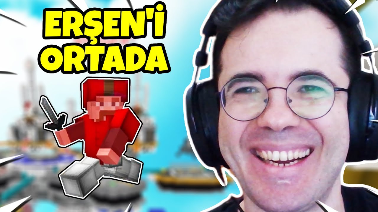 SÜPER PRO; ERŞEN ŞEN ORTAYI TOPLADI YAKALAYIN 😎 Minecraft BEDWARS