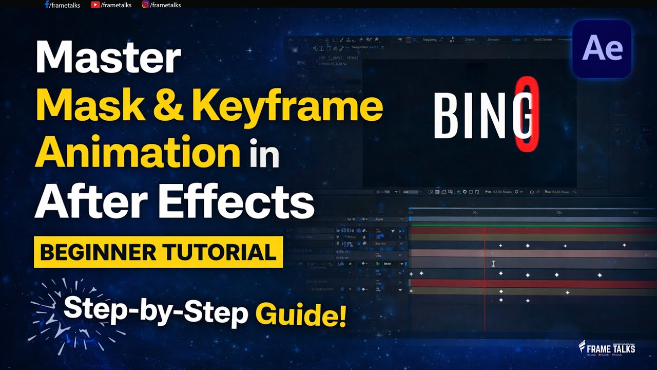 Top Animator Reveals Best Mask and Key Animation Techniques in After Effects