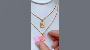 kalung set bandul #emastaiwan #viralvideo #shorts