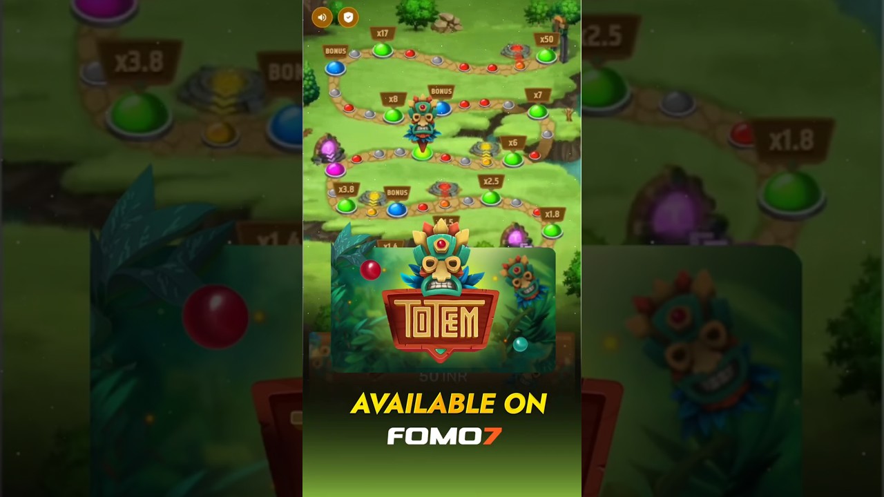 Totem gameplay on Fomo7 | Spin Ancient Relics & Trigger Totem Power Wins