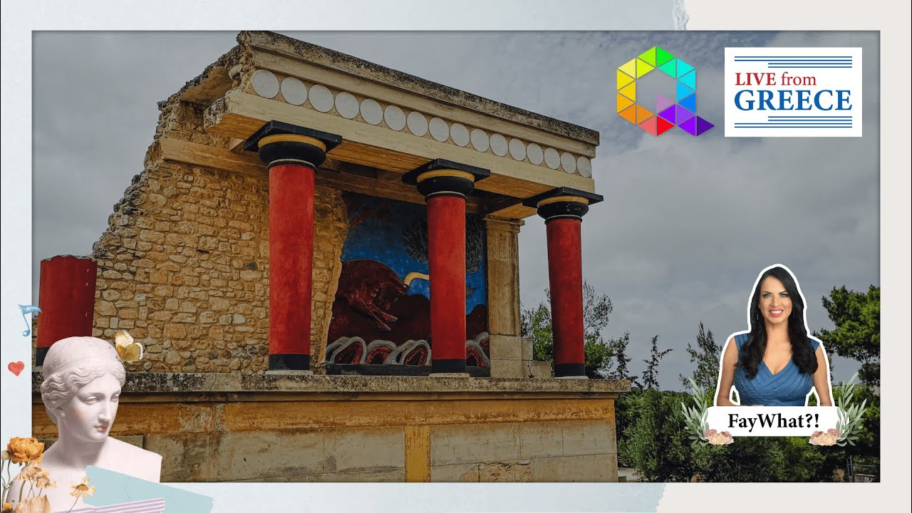 Queer News Tonight Historic Broadcast At Cretes 6000 Year Old Knossos Palace