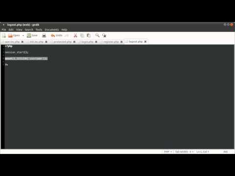 PHP Tutorial: Register and Login (User Account System) [part 05]