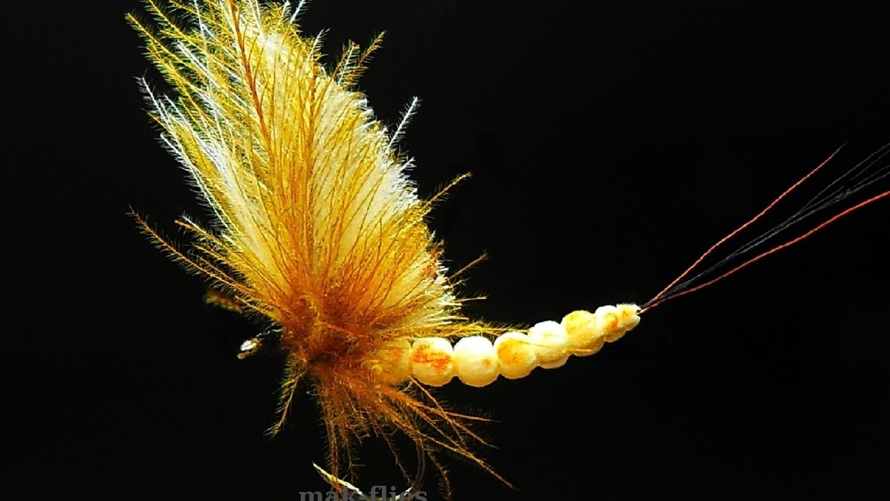 Fly Tying a Detached Body Mayfly by Mak YouTube