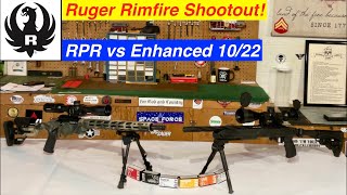Ruger Rimfire Shootout! RPR vs Enhanced 10/22