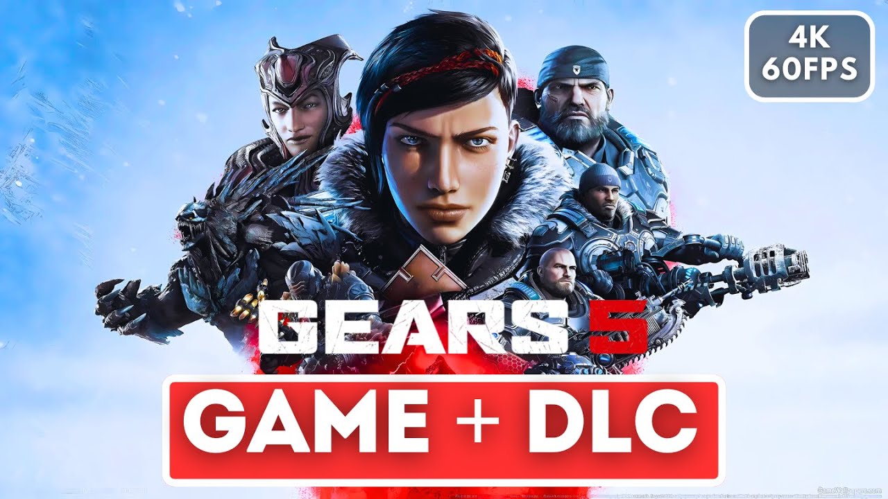 GEARS 5 CAMPAIGN + HIVEBUSTERS DLC Gameplay Walkthrough FULL GAME (4K 60FPS) No Commentary