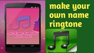 Make your own name ringtone screenshot 2