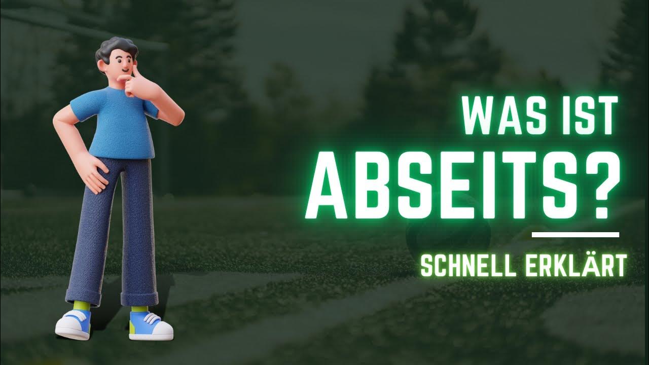 Was ist Abseits? - YouTube
