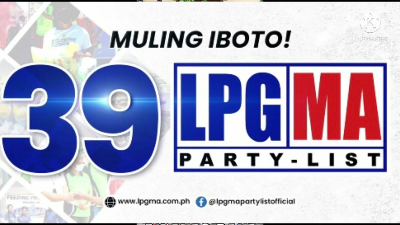 LPGMA Partylist #39 Election Jingle Composition 2022 by: Joemar D. Datul 09956296230