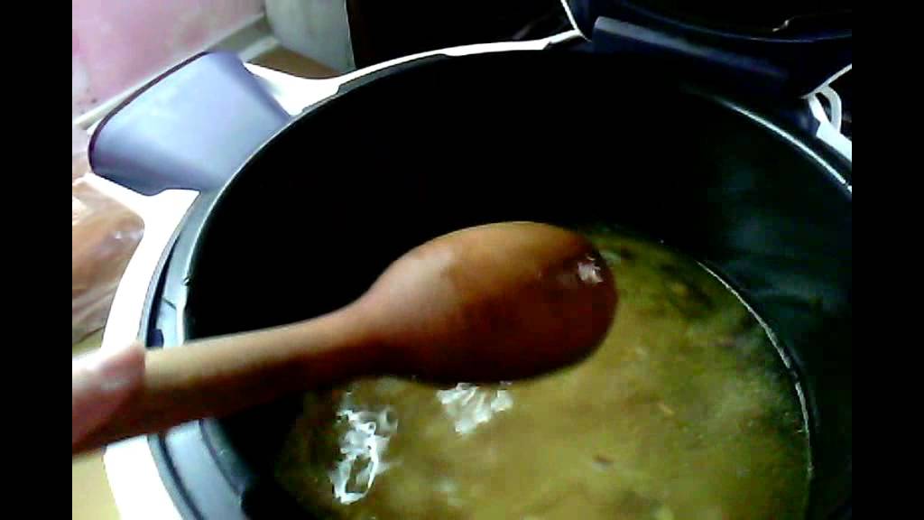 Готовим простой суп в мультиварке Moulinex Cook4me