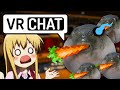 Puffer fish eats carrots in VRchat...
