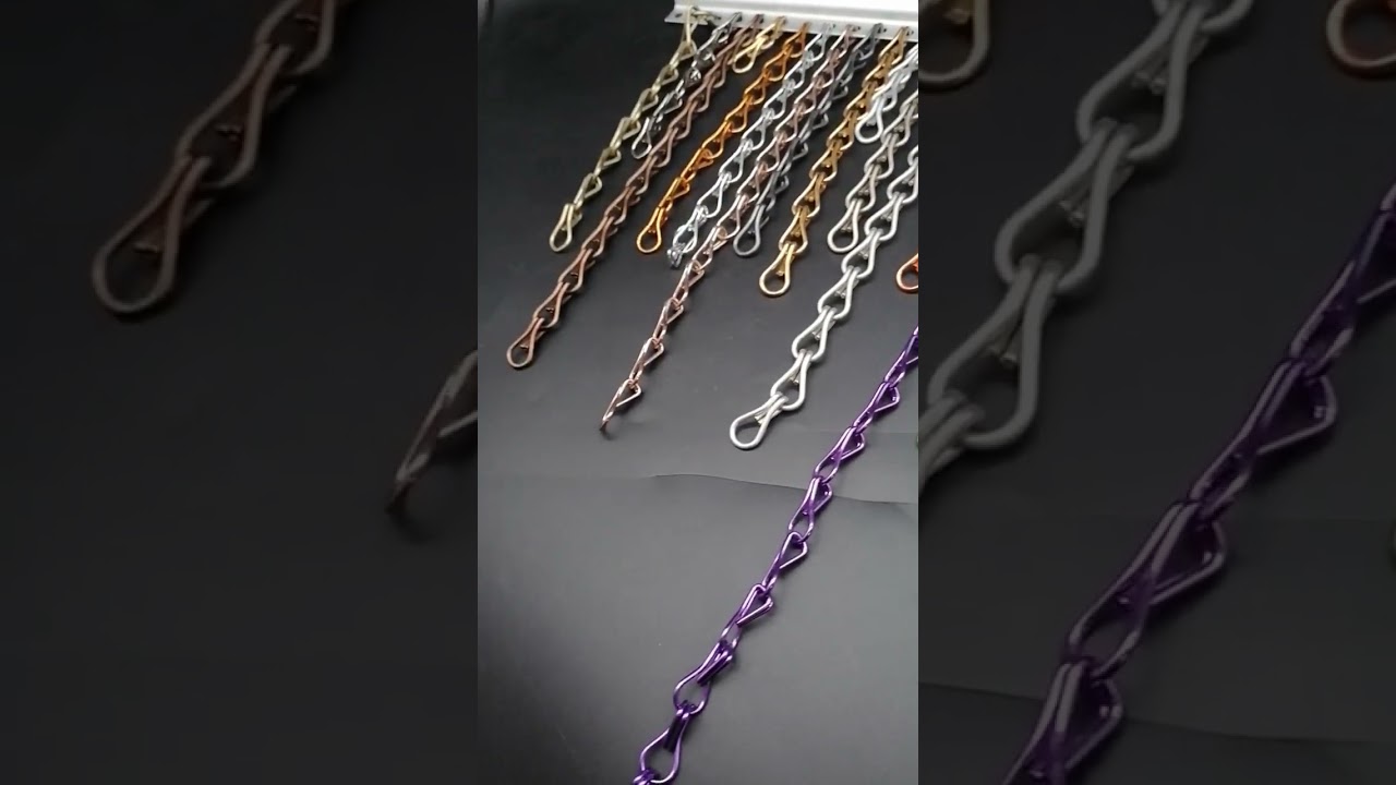 Custom Decorative Chain Link Wire Mesh Curtain Mesh