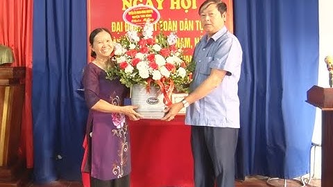 Tin 6.11.  Khu 5 Quang Húc tổ chức ngày hội Đại đoàn kết toàn dân tộc năm 2022