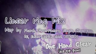 Linear ring Mix | One Hand Clear