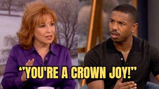 Michael B. Jordan SHUTS DOWN Joy Behar LIVE — The View Turns Explosive