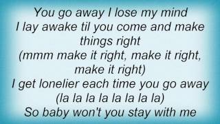 Talib Kweli - Won&#39;t You Stay Lyrics