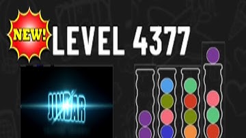 Ball Sort Puzzle Level 4377