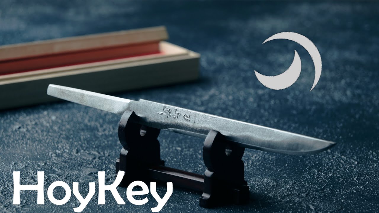 限定】刀鍛Gの技術 小柄販売 HoyKeyの想いを実現 - YouTube