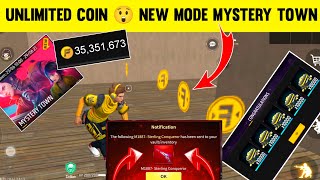 HOW TO PLAY MYSTERY TOWN MODE | HOW TO GET UNLIMITED  GOLD COIN - GARENA FREE FIRE