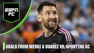 Inter Miami victorious behind Lionel Messi \& Luis Suarez goals | ESPN FC