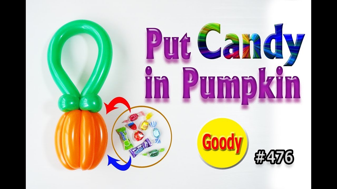 Halloween ideas】🎃 Halloween Pumpkin 🍬 Let's put candy