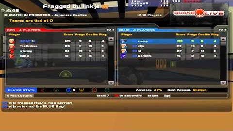 QuakeCon 2010 - Quake Live CTF Final - EG vs Fnatic - clampOK (pov) - map 1of3 - part 2/2