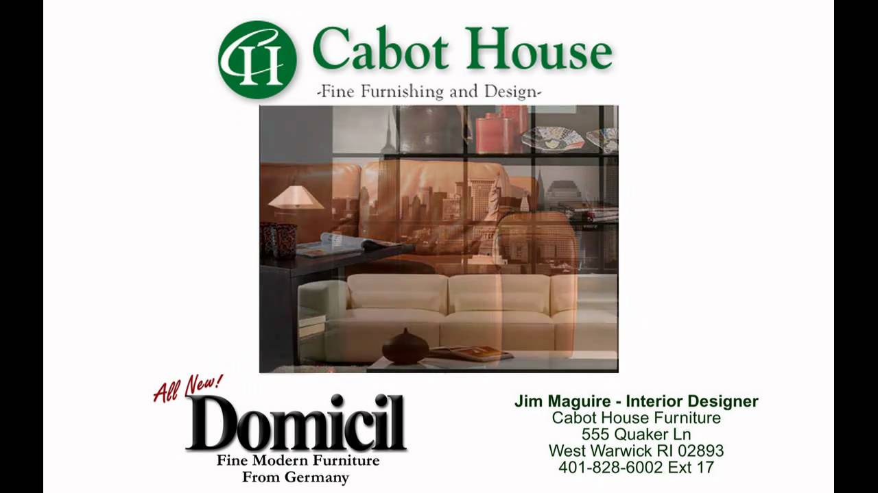All New! Domicil Fine Furniture Collection Exclusive at Cabot House