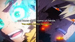 John Michael Howell - Hero Sub Español Lyrics Boku No Hero Academia Bakugo Vs All For One Amv