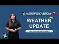 Public Weather Forecast issued at 5:00 AM | June 20, 2026 - Saturday