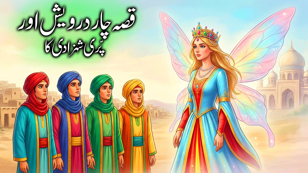 Pariyon ki shehzadi or Kissa char Darvesh ka | urdu kahani | islamic stories in hindi urdu