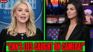 Karoline Leavitt Shuts Down Tough Media Questions Live