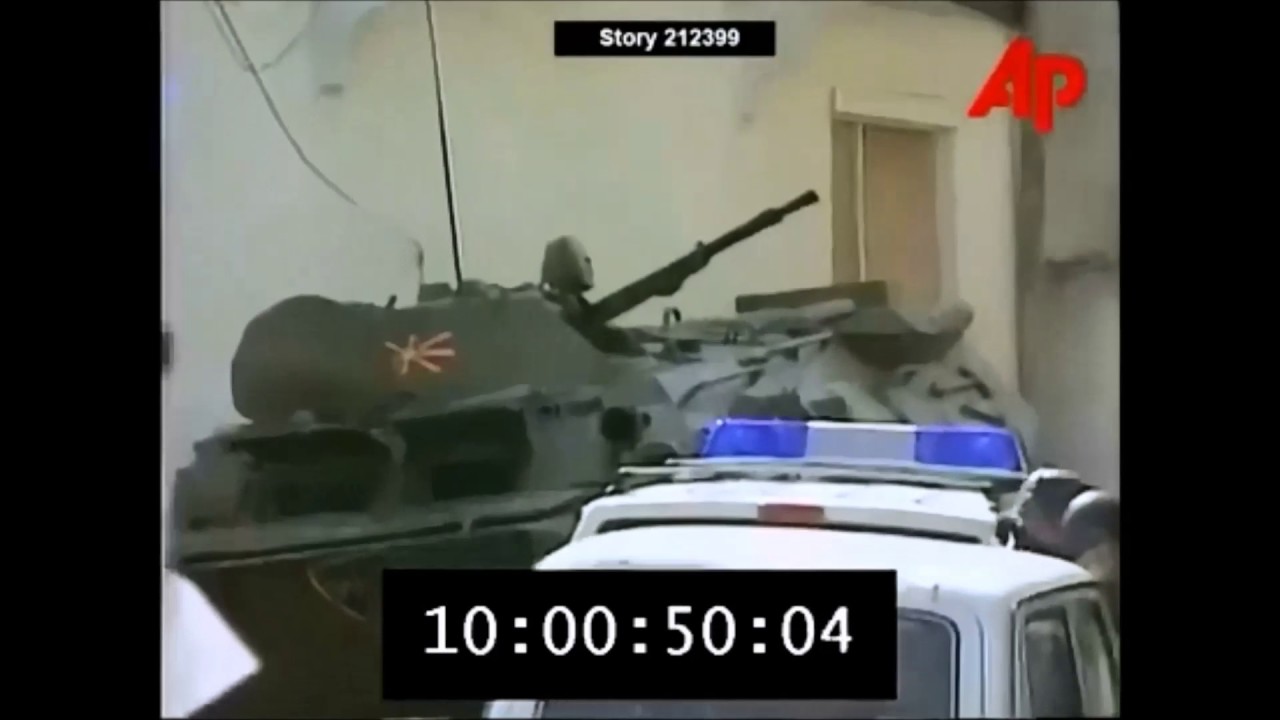 Macedonian Civil War 2001 YouTube