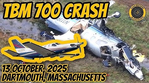 New Bedford MA TBM 700 N111RF Crash 13 Oct 2025